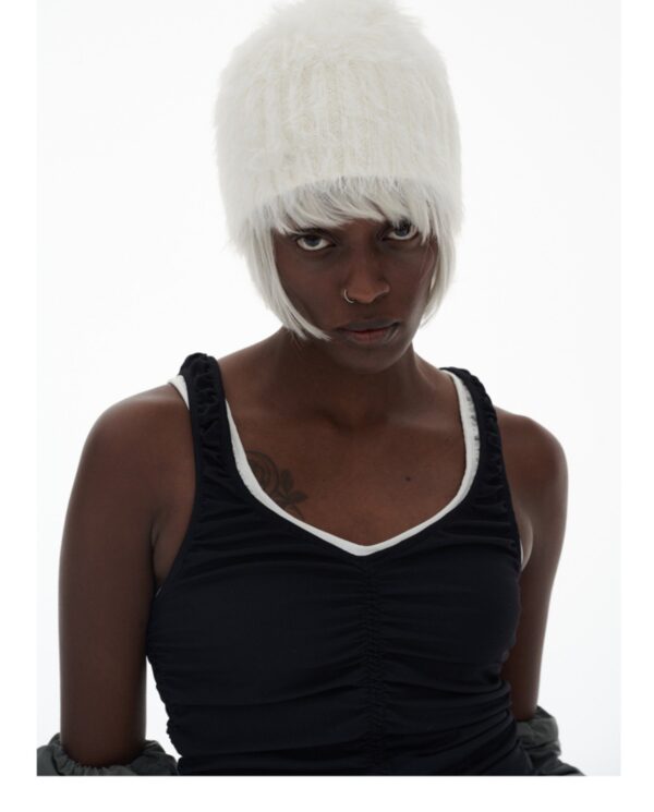 Unisex Faux Fur Winter Outdoor Travel Warm Beanie